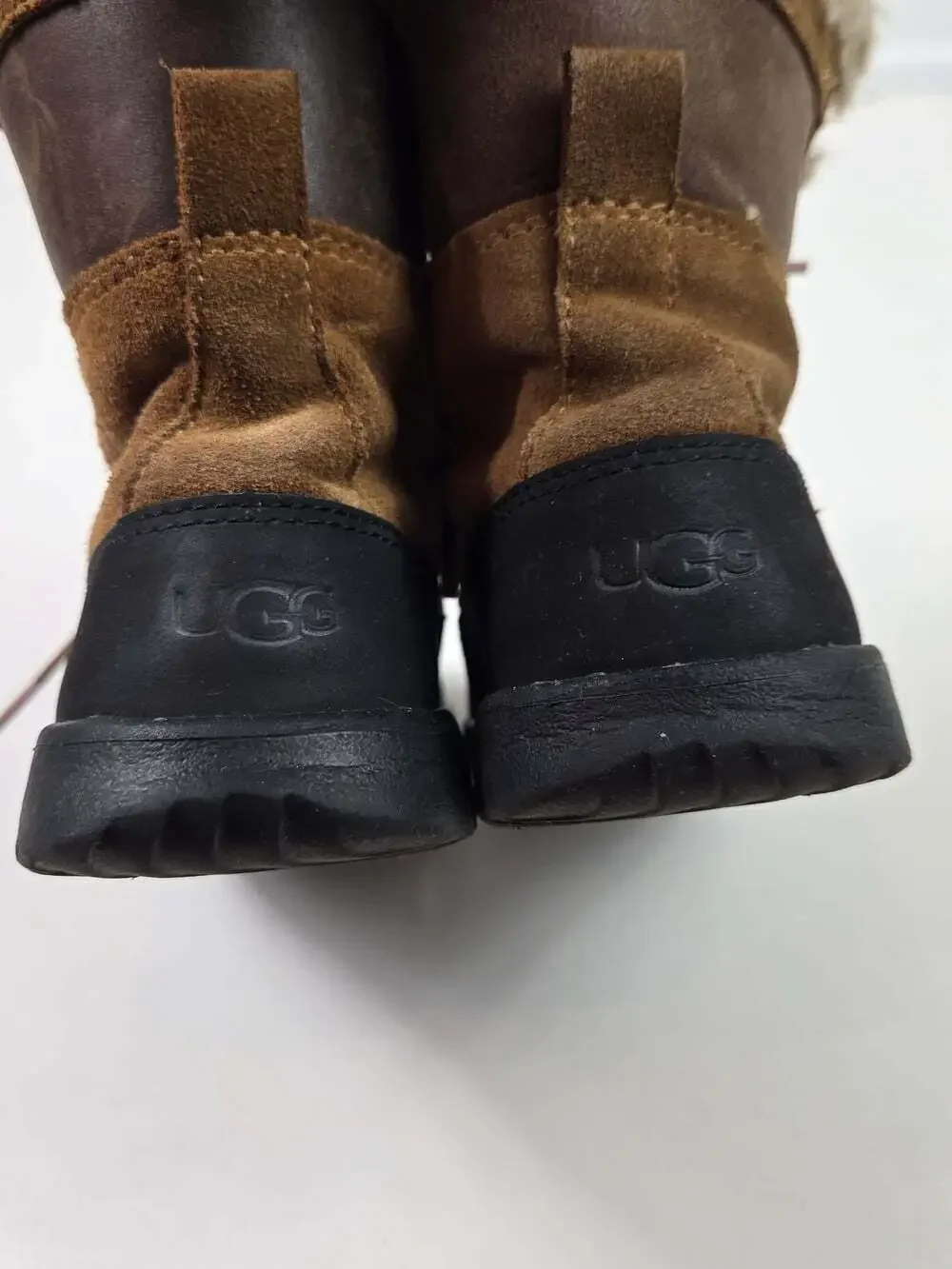 UGG Baxter Snow Boots Toddler Size 2 Shearling Winter Duck Boots